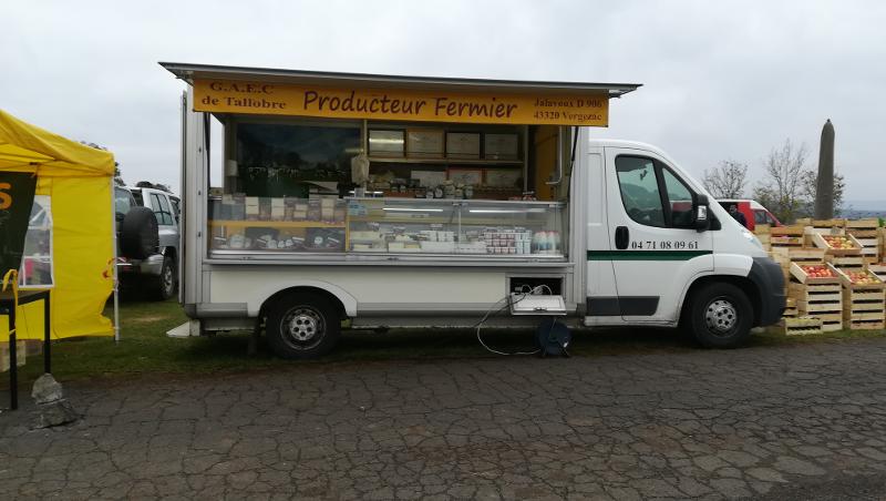 Camion du GAEC Tallobre